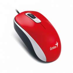 Mouse DX-110 USB Rojo